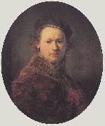Rembrandt Peale Self-portrait. oil